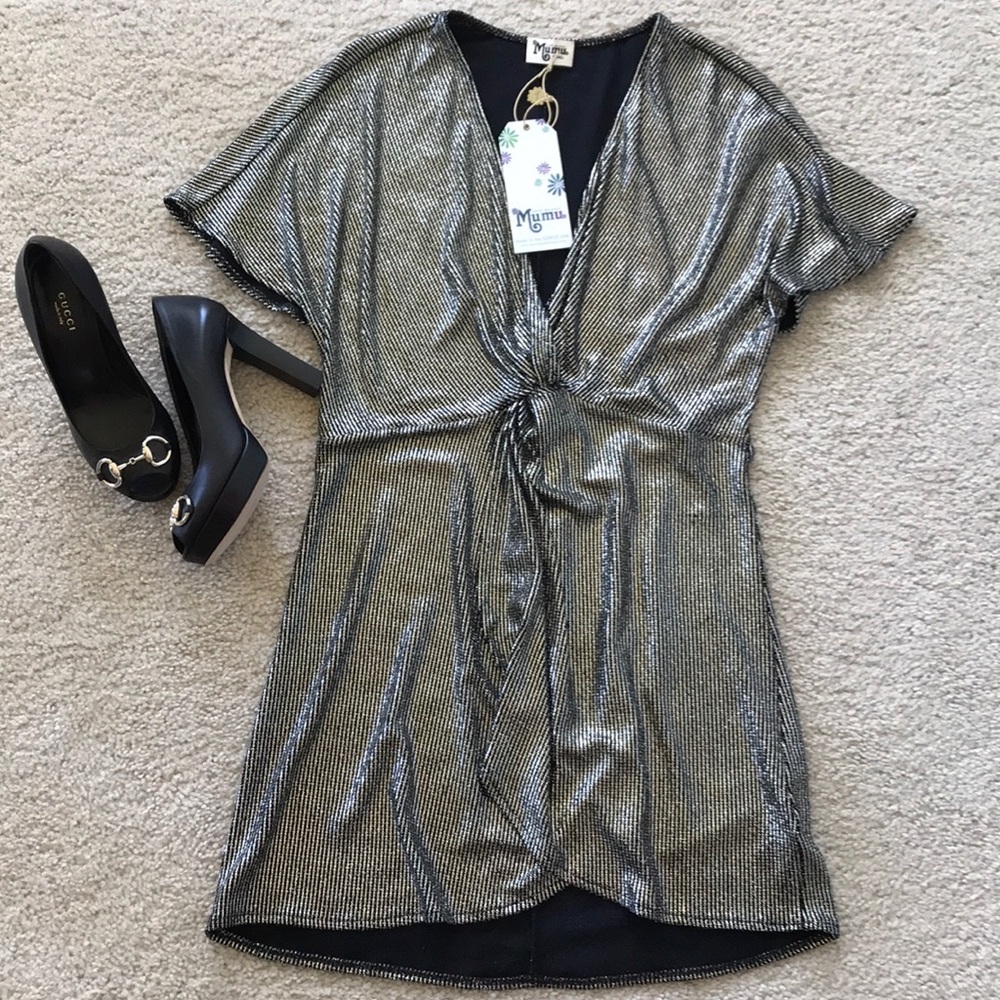 Show Me Your MuMu Get Twisted Mini Dress - Picture 2 of 7